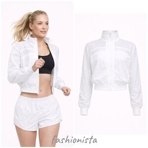 Lululemon Serve It Jacket White Sz 8